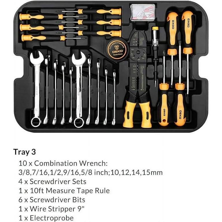 Dekopro 258 piece tool kit discount