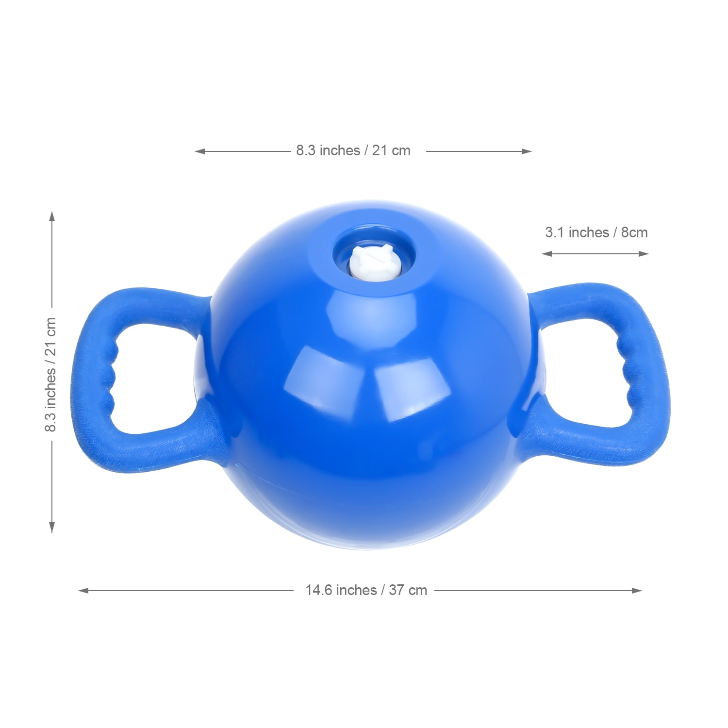 Wonder Maxi Adjustable Water Kettlebell – Customizable Weight for All Fitness Levels, Space-Saving Design for Home & Travel, Perfect for Strength Training & Functional Workouts