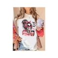 thumbnail image 1 of Cotton Short Sleeve T-Shirt Portrait graphic print t-shirt, short sleeve crew neck casual for summer& spring,'s clothing, 1 of 6