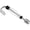 .#New-version (Silver, Rounded Finial), variant on Kamenstein Perfect Tear Patented Wall Mount Paper Towel Holder, 14-Inch, Silver, Rounded Finial