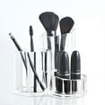 thumbnail image 4 of SagaSave Clear Cosmetic Makeup Organizer Cosmetics Storage Holder for Makeup Tools Jewelry Plastic Transparent, 4 of 5