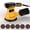 Pack A - 6pcs, variant on Upgraded Multifunctional Brushless Sander, Disc & Orbital Sander with Variable Speed, Ergonomic Grip & Dust Collection System for Woodworking & Auto Polishing