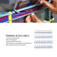 thumbnail image 4 of Terminal Marking Strip, 100PCS ZB5 61-70 Terminal Block Labels Multipurpose  For UK3N For Wiring Management, 4 of 8