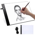 thumbnail image 1 of Tablero de dibujo LED A4 con regulador de intensidad de 3 pasos, 1 of 4