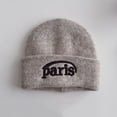 thumbnail image 2 of SGFCWSX Kids Winter Beanie Hat Boys Girls Outdoor Warm Fleece Lined Caps Gray Size 0-15 Years, 2 of 3