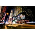 thumbnail image 3 of Gaudet, Guilliame 24x17 Black Modern Framed Museum Art Print Titled - Times Square Rays of Light VI, 3 of 5