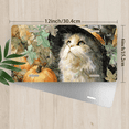 thumbnail image 2 of 1 Pcs 2D Flat License Plate Covers & Frames, Calico Cat with For Decorative Front, Waterproof For Decoration Aluminum License Plate Covers & Frames Cover For Men Women, 12" X 6", 2 of 6
