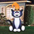 thumbnail image 2 of Occasions Halloween 5 Foot Inflatable Black Cat, 2 of 6