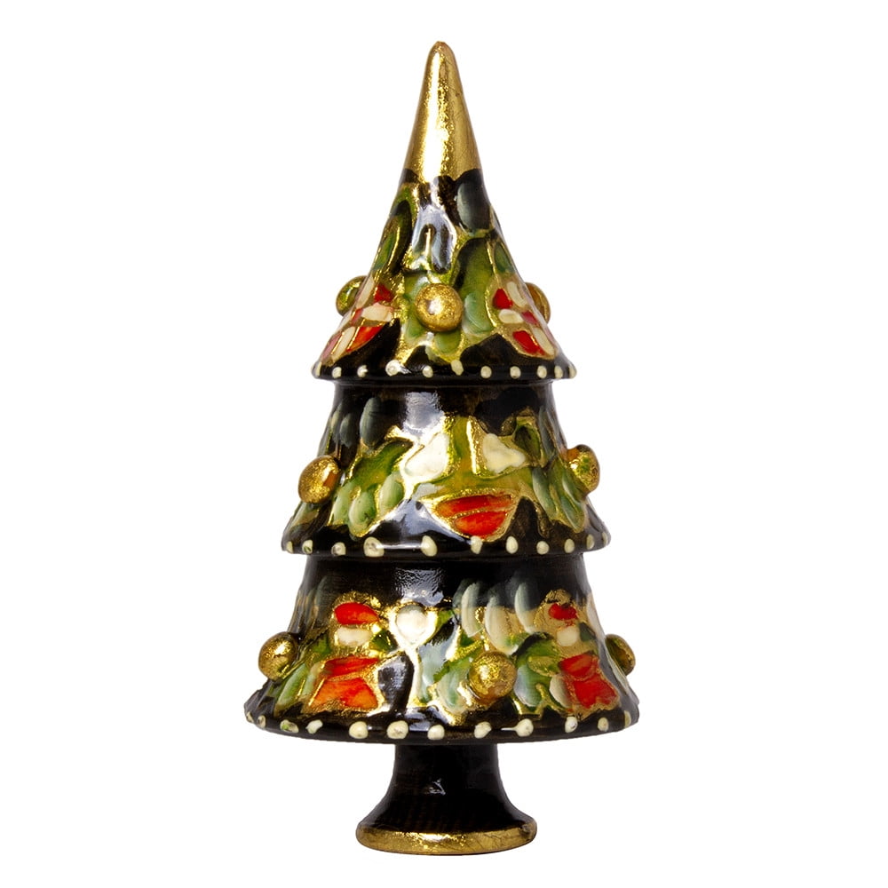 Christmas Tree Nesting Doll Wood Stacking Nesting Set (3 pc.) Nesting