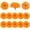 Orange, variant on Luxtrada 10pcs Artificial Marigold Flowers,2" Silk Marigold Flower Heads,Flowers Artificial for Decoration,Marigold Heads for Parties,Diwali Home Decor DIY Wreath Garland (Orange)