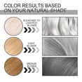 thumbnail image 2 of Tinte para el cabello gris plateado con amoníaco, vegano, con cobertura de hasta el 100% de las canas y color de larga duración para mujeres y hombres., 2 of 5