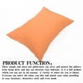 thumbnail image 4 of 2 Pack Microfiber 14 x 20 Inches Toddler Pillowcases, Super Soft Travel Kids Pillow Cases with Envelope Closure, 14x 20Fits Pillows Sized 12x 1613x 1814x 19, Tan, 4 of 7