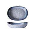 thumbnail image 1 of High-temperature Resistant Baking Tray Household Dish Plate Steamed Fish Baked Rice Dinner Plate Oven Microwave Heating Utensils, 1 of 6