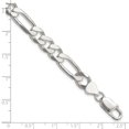 thumbnail image 4 of Sterling Silver Bracelet Chain Styles Figaro Men's 8 mm 7 in, 4 of 4