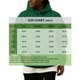 thumbnail image 3 of Men's Christ Cross Pullover Hoodie Inspirational Graphic Long Sleeve Sweatshirt, Religious Design with Cross Print, Comfortable Fabric for Casual Wear, Ideal for Gift and Everyday Use,Army Green,L, 3 of 4