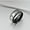 Black, variant on 8mm Jesus Cross Prayer Ring Titanium Stainless Steel Men Women's Band Size 6-12