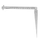 thumbnail image 4 of Calibrador de soldadura de acero inoxidable Prueba de calibre Soldadura de forma cónica Gap Calibre Regla Orificio Herramienta de inspección Calibre cónico, Gap Spptty herramientas industriales, 4 of 6