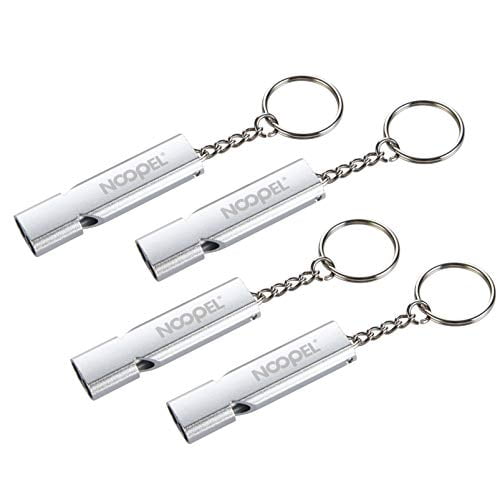 2pcs Outdoor Emergency Rescue Safety Survival Whistle Hiking Boating Camping Kit