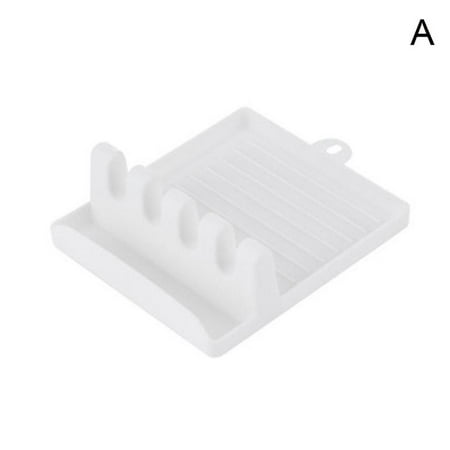 

Plastic Spoon Holder Tableware Organizer Antislip Place Accessories Kitchen Mats Shelves S3H7