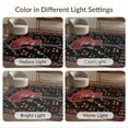 thumbnail image 7 of ODIKA 8'x10' Washable Area Rug Guitar Music Musical Instrument Cherry Scattered Notes Record for Living Room, Under Sectional, Family , Durable, Non-Slip, 7 of 7