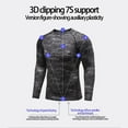 thumbnail image 3 of YAYUBA 2 Set Men's Thermal Underwear Long Johns with Lined, Thermals for Men Base Layer Cold Weather Top Bottom, 3 of 3