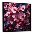 thumbnail image 2 of Designart "Emergence Of Soft Coral Orchids' Beauty" Orchids Floater Framed Wall Art Prints, 2 of 5