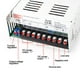 thumbnail image 2 of Fuente de alimentación CNCTOPBAOS 600W 12V DC 50A para tira de luz LED, 2 of 8