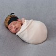 thumbnail image 5 of Sikiie Stained Glass Eagle USA Baby Newborn Hats, Infant Knotted Baby Hat, Beanie Top Knot Caps for Baby Boys Girls, 5 of 5