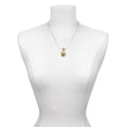 thumbnail image 3 of Delight Jewelry Goldtone Large Disc Letter - D - 3/4'' Mia Monkey Charm Necklace, 3 of 4