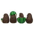 thumbnail image 2 of Set de esculturas de jardín con forma de sandía y erizo, 4 piezas, PVC, 38 g, 2 of 2
