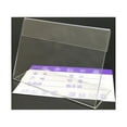 thumbnail image 4 of SHISUYAN 30Pcs 6x4cm Acrylic Shelf Label Holder Price Tags Premium Plastic Transparent Price Tag with Price, 4 of 8