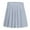 Z01-Grey1, variant on GEWSEY Women High-Waisted Pleated Mini Skirts Girls Skater Tennis School Skirt (Navy, L)