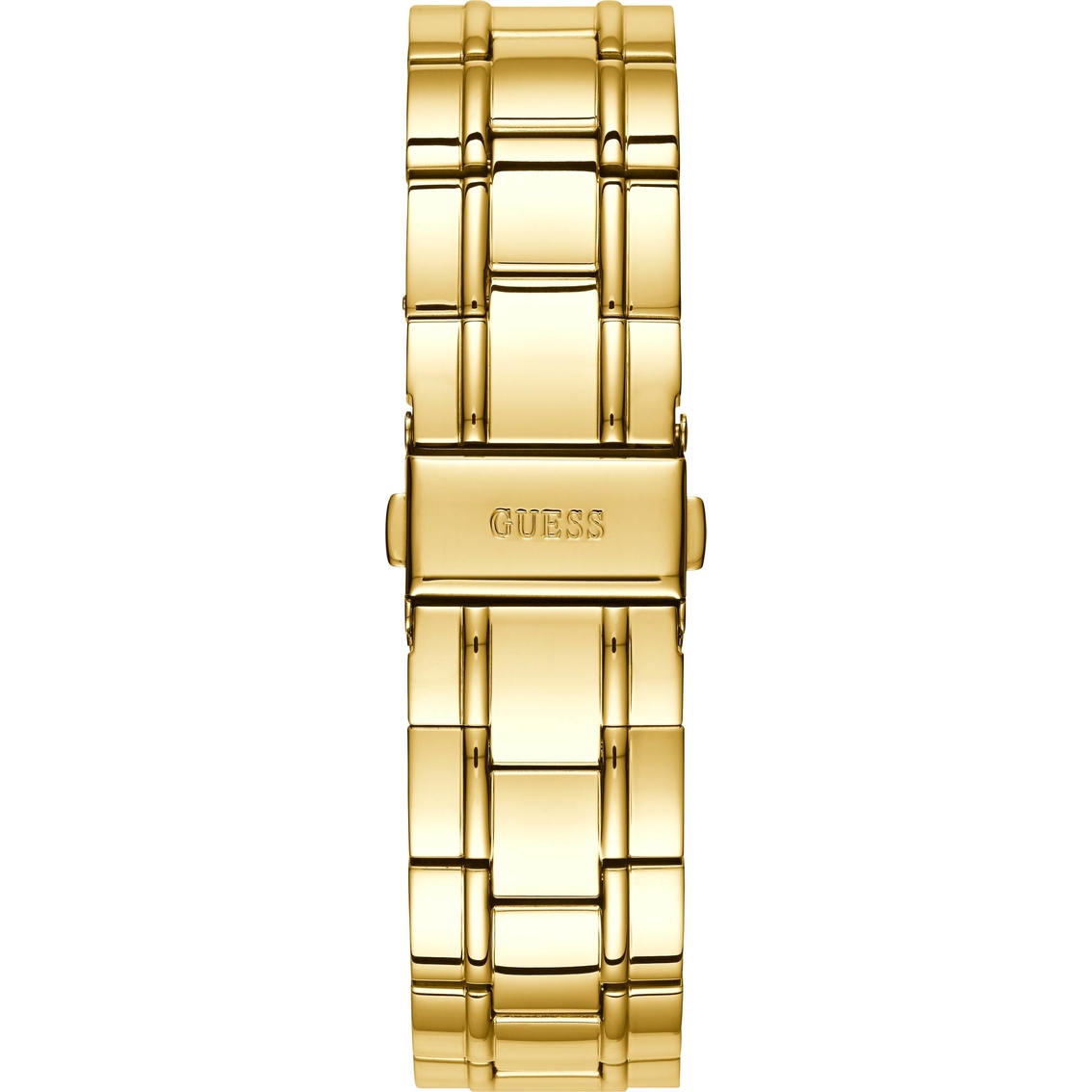 GUESS LADIES GOLD TONE CASE GOLD TONE STAINLESS STEEL WATCH U1097L2 - image 4 of 4