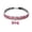 Pink, variant on Goowood Dog Jewelry Collar Rhinestone Choker Necklace Bling Pet Decorative Collar for Small Dogs and Cats Fancy Accessory for Parties