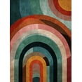 thumbnail image 1 of Qisvanset Simple Abstract Plant Canvas Print 12x16 Inch Mid Century Art, 1 of 8