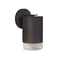 thumbnail image 2 of Forte Lighting 1131-01-32DS 1 Light 8-1/2" High Outdoor Wall Sconce - Bronze, 2 of 3