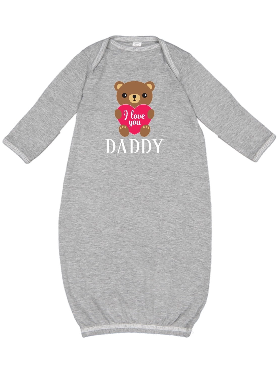 daddy's valentine newborn outfit
