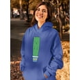 thumbnail image 2 of Cute Cactus Kitten Hoodie Women -SPIdeals Designs, Female Small, 2 of 4