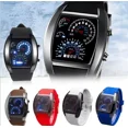 thumbnail image 2 of Reloj Aviador Led Tipo Velocimetro Correa Negro Y Negro, 2 of 8