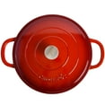 thumbnail image 3 of Crock Pot Artisan 5-Quart Braiser - Scarlet Red, 3 of 7