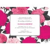 Bright Blooms Standard Wedding Invitation