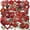 126#, variant on KARDLURY 100PCS Scrapbook Flower Stickers for Adults Junk Journal Craft Supplies