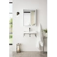 thumbnail image 5 of James Martin Vanities 055BK18BNK23.6WG2 Boston 23-5/8" Rectangular Porcelain Console, 5 of 5