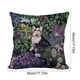 thumbnail image 3 of Hogar y cocina, Decoración del hogar, Decoración navideña, Lindos gatos Lindos animales de compañía Fundas de almohada de lino Fundas de almohada, Funda de almohada de fibra de poliéster, 3 of 6