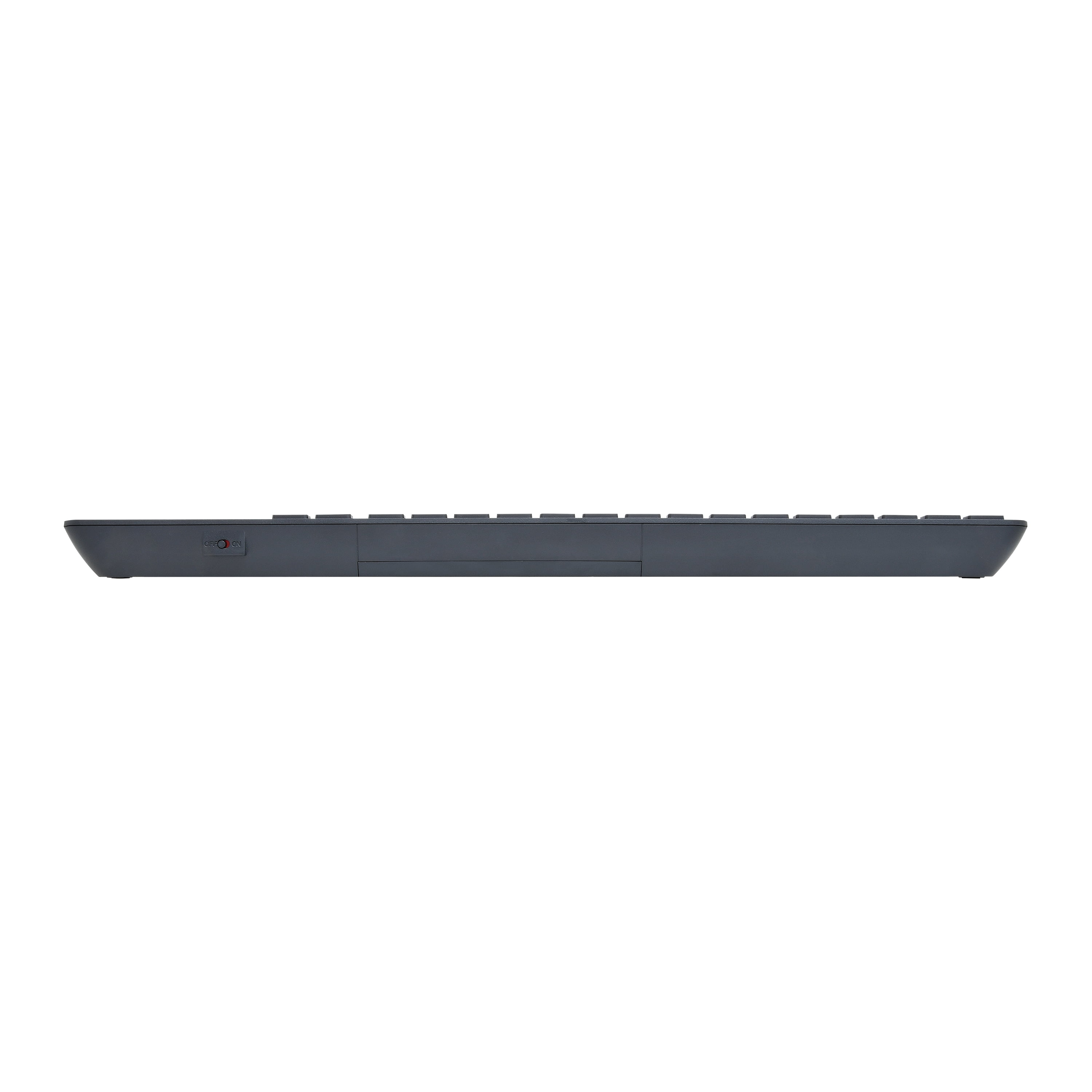 onn Wireless Keyboard and Mouse Combo, 104-Key Gray Stone Set