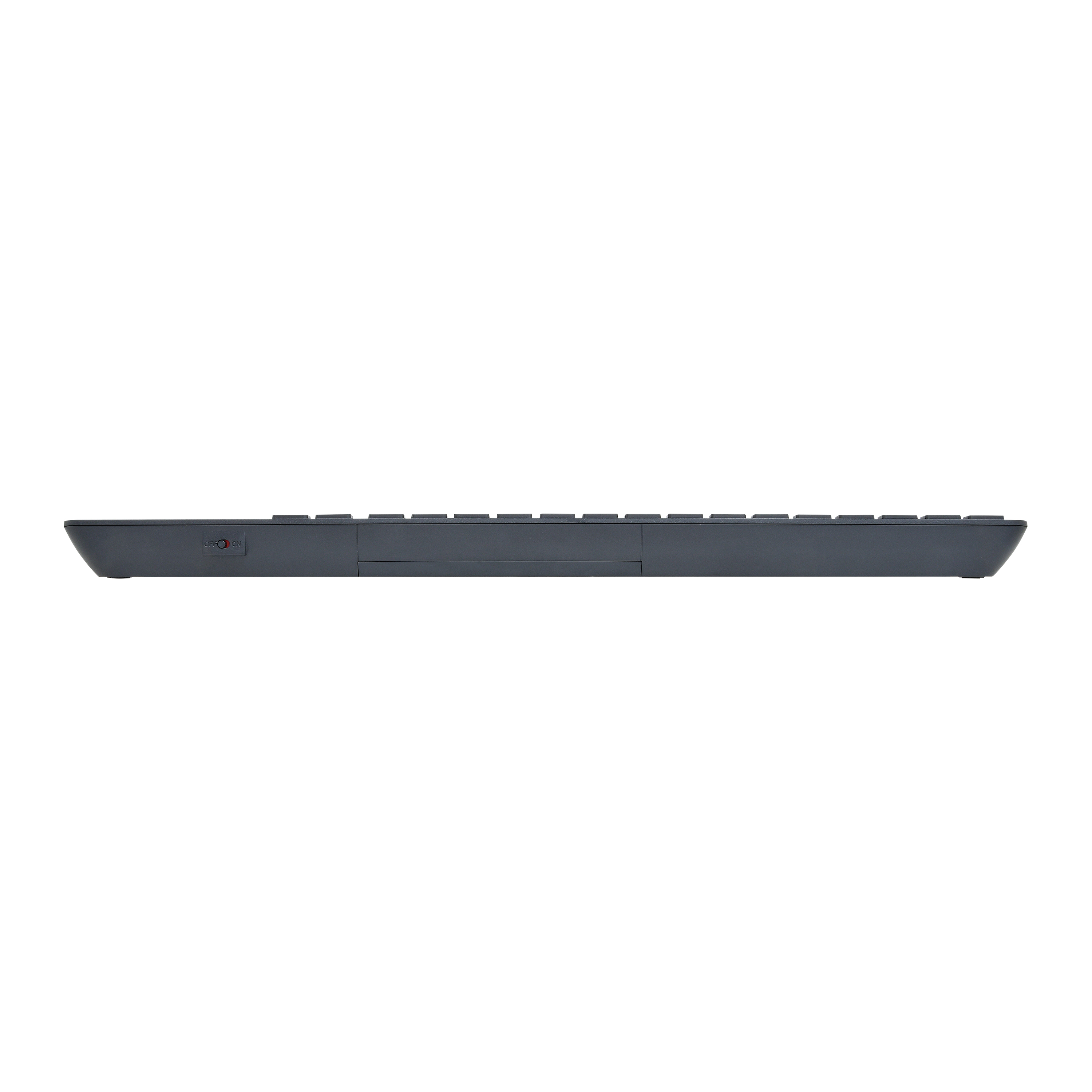 onn Wireless Keyboard and Mouse Combo, 104-Key, Gray Stone photo 5