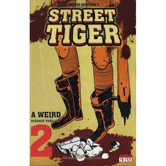 Street Tiger #2 VF ; Amigo Comic Book