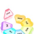thumbnail image 4 of Yeacher Capsules Storage Box with Eye-catching Printing Date Marks Flower Shape 7 Days Daily Organizer Handy Portable, 4 of 7