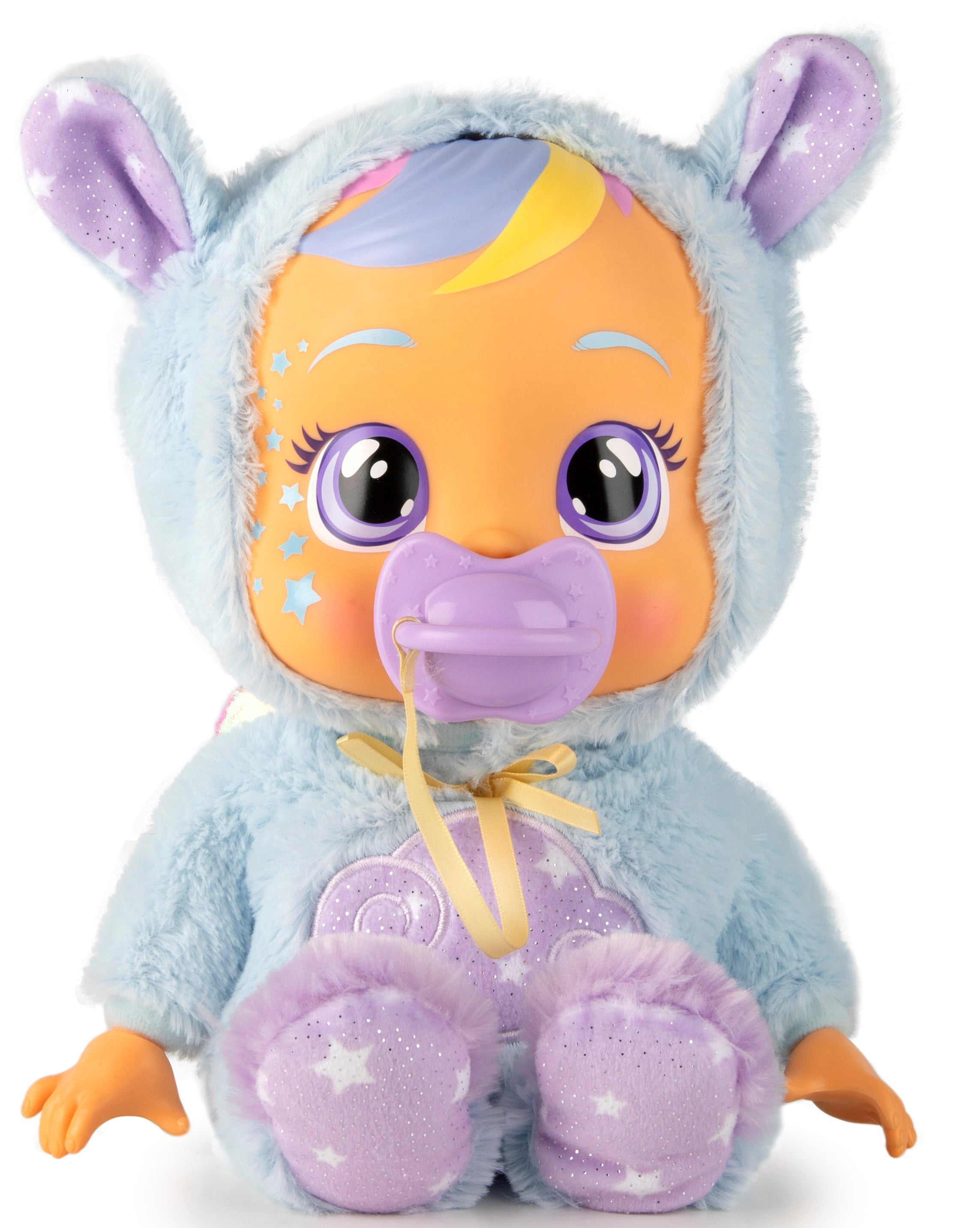 Cry Babies 12 Inch Goodnight Starry Sky Jenna Doll With Starry Sky Projection Night Light Walmart Com Walmart Com