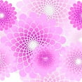 thumbnail image 2 of Lavoie, Tina 26x26 White Modern Wood Framed Museum Art Print Titled - Spiral Flowers Pattern Pink, 2 of 4